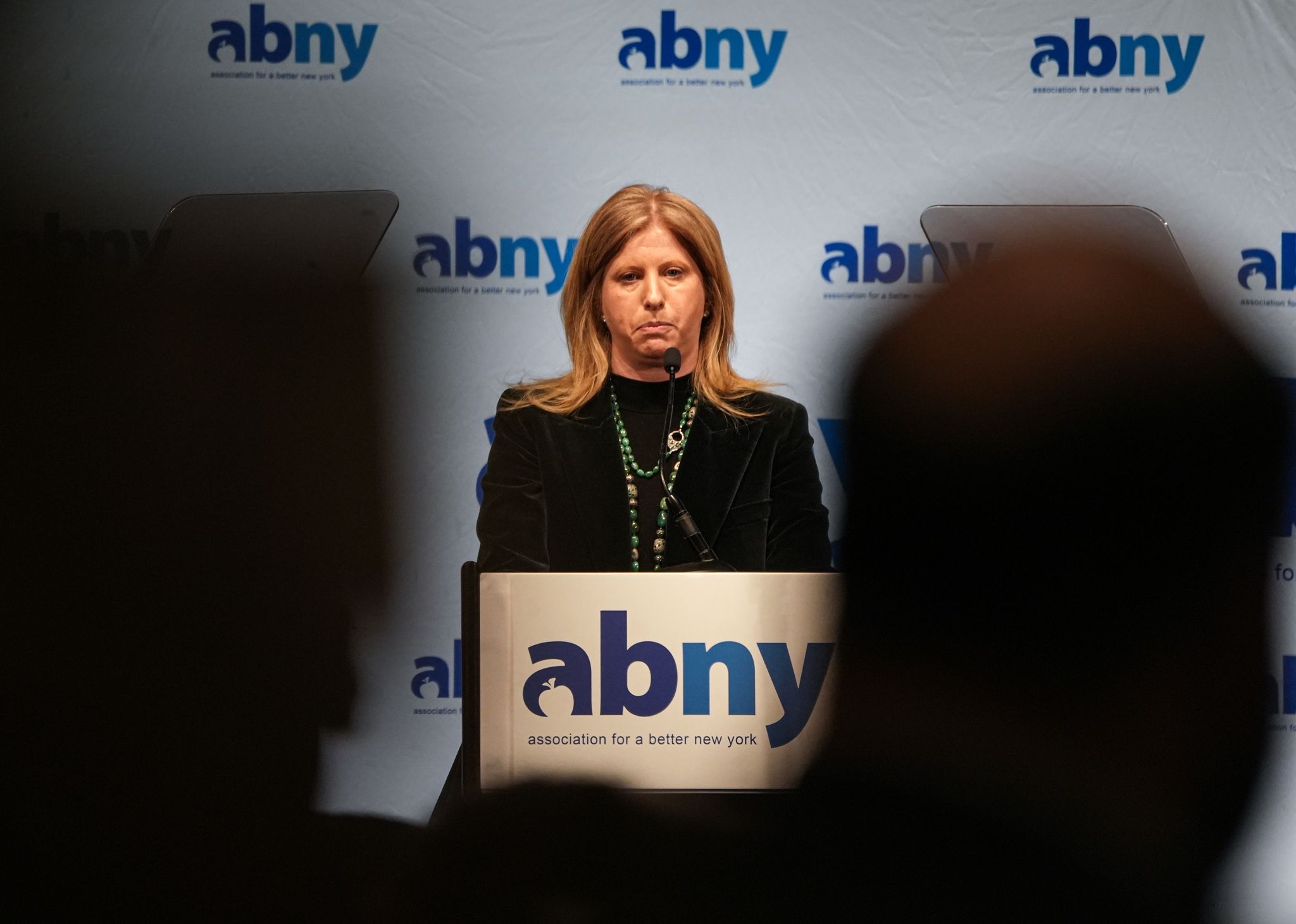 Jessica Tisch at the ABNY Power Breakfast inside the Hilton Midtown Hotel